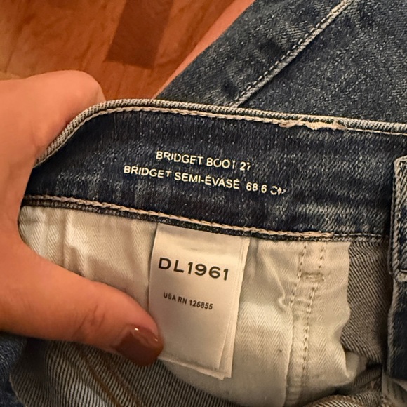 ✨ DL1961 Bridget Boot High Rise Instasculpt Jeans – Size 26 EUC ✨ - Picture 6 of 7